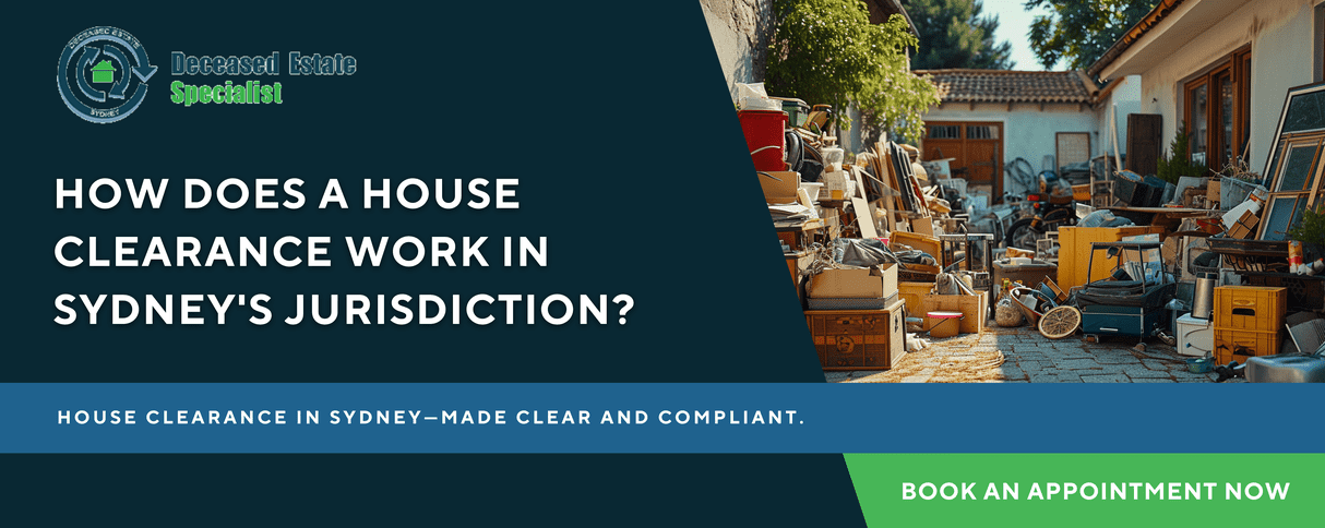How Does A House Clearance Work In Sydney's Jurisdiction